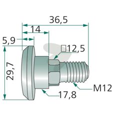 Blade bolt 018824