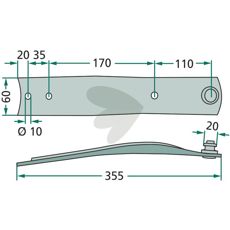 Blade holder - 300163