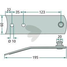 Blade holder - 300263