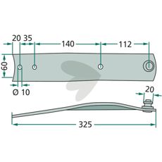 Blade holder - 300363