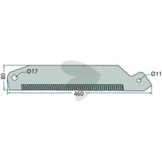 Knife for cutting carriage - 0389.00.001-1