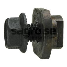 Cutting screw complete with nut 06561225