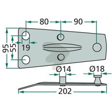 Blade holder 020040315, 030040315