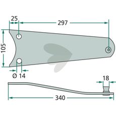 Blade holder - 111185