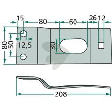 Blade holder - 121248