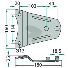 Blade holder - 122160
