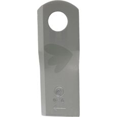Mower Blade right 129x48 hole 21mm