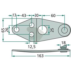 Blade holder - 145106.2