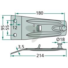 Blade holder 16500771