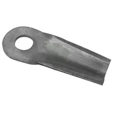 Mower blade curved 132x50 hole 20.5 x 22.8mm