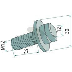 Blade pin 253108.0