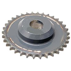 Gear wheel transport roller
