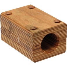 Wood bearing Shake axle