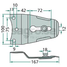 Blade holder - 3202010332