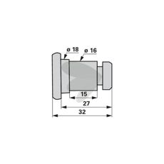 Taper pin