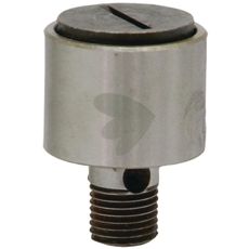 Rotating pin for knife drive