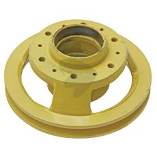 Fan pulley for radiator