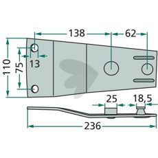 Blade holder - 434124