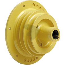 Pulley turning drum