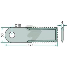 Knife Straw Chopper 25-pack - Z77601