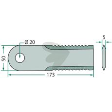 Knife Straw Chopper 25-pack - 87318316