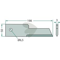 Counter Knife Smooth 25-Pack