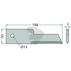 Straw knife 25-Pack - 322291650