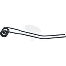 Bale spear, optimal for lifting and transporting bales.