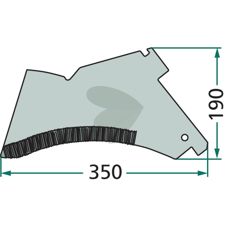 Knife for cutting cart - KT63117400