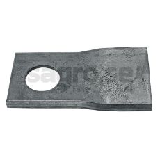 Mower Blade left 107x48 hole 18.5mm