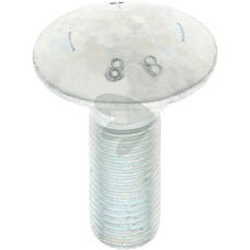 Flat round screw M14 x 1.5 x 40