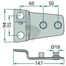 Blade holder - 9492681