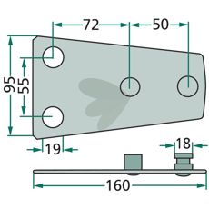 Blade holder - 9474271