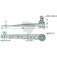 Bushing knife head loose, for knife
