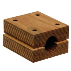 Wooden bearing  35 mm, for shake axle