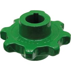 Chain wheel upper corn elevator shaft