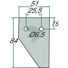Turning blade H33433, H33433