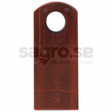 Mower Blade left 116x48 hole 20.5mm