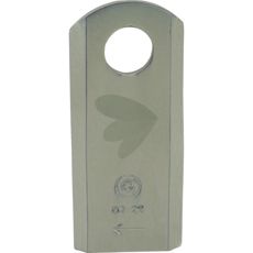 Mower Blade right 116x48 hole 20.5mm