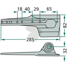 Blade head N35/1, N35S