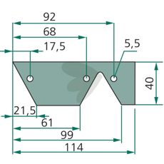 Cleaning plate - RS7563