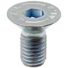 Hex screw with countersunk head