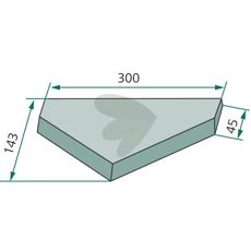Intermediate knife - 70-511