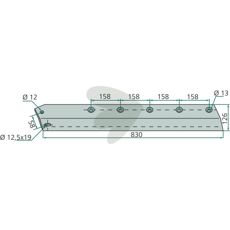 Side knife - 100083R