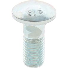 Flat round screw M12 x 30