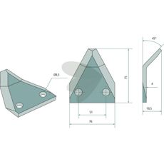 Counter Knife - 70-318