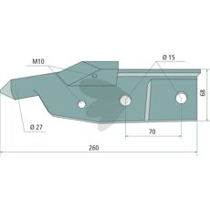 Corner Support - 100088R