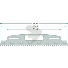 Knife for feed wagon back - 25655