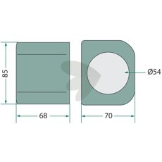 Plastic Bearing - 3200.40872