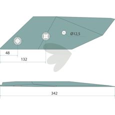 Left Point coated - 3364051